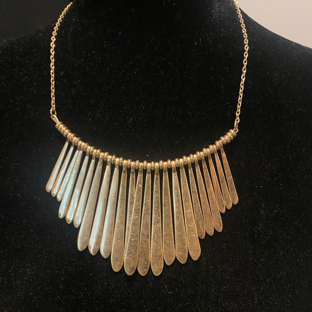 Robert Lee Morris Elegant Gold Necklace
